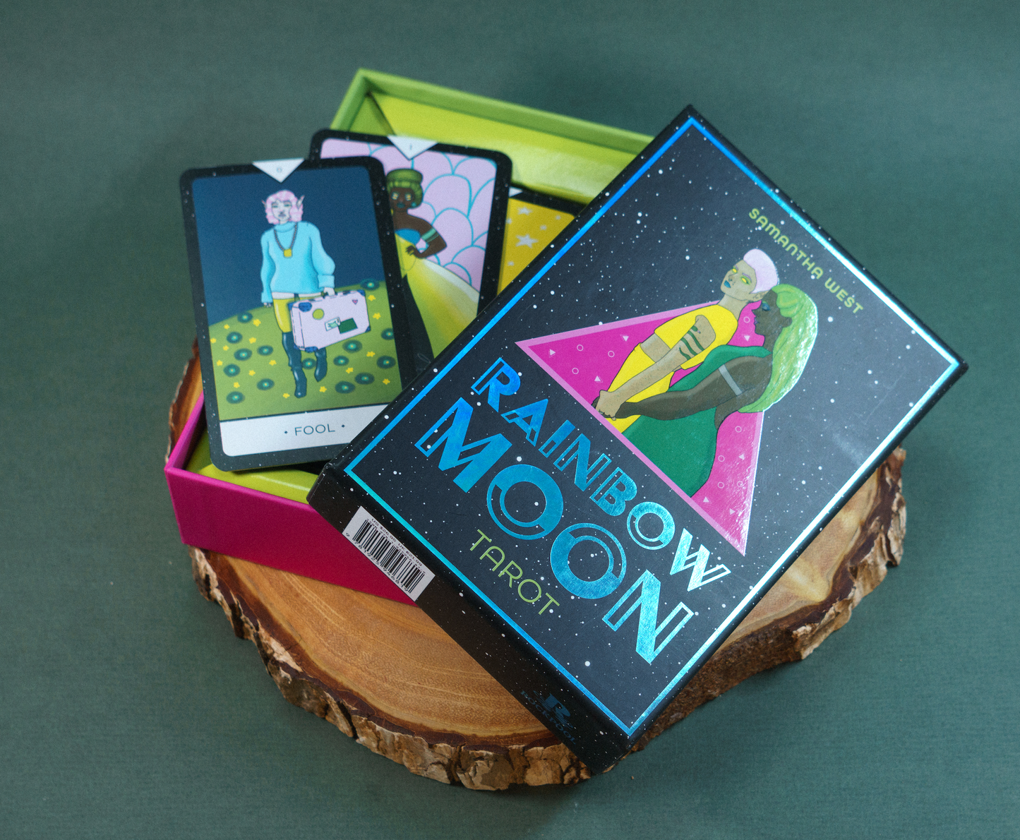 Rainbow Moon Tarot by Samantha West - TurtleTarotEmporium